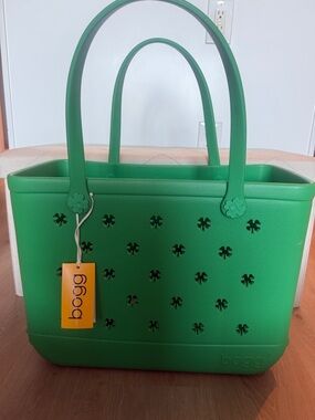 BOGG BAG-New! With tags! “You Lucky Bogg” Spring Love Green ORIGINAL